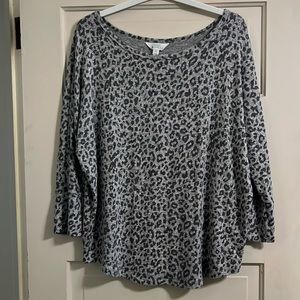 Animal Print Top